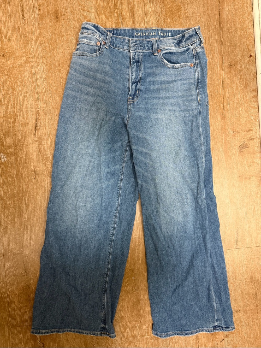 American Age light blue stretch denim jeans